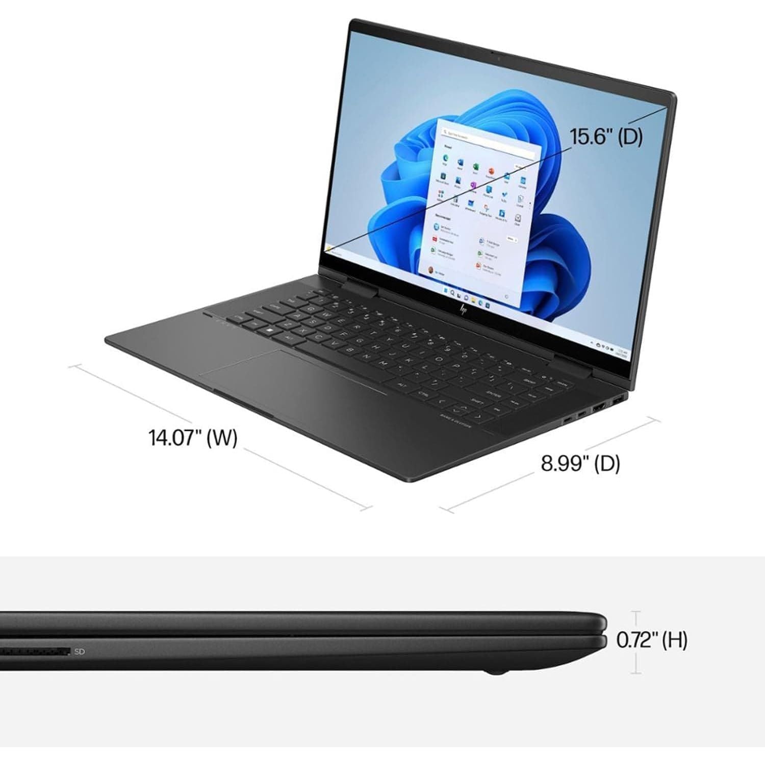 Buy HP,HP Envy x360 15.6in Ryzen 5 8GB 512GB 2-in-1 Laptop - Black - Gadcet UK | UK | London | Scotland | Wales| Near Me | Cheap | Pay In 3 | Laptops